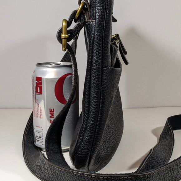 Fossil Genuine Leather Crossbody Hobo Pebbled Leather Nice Soft Marissa Tessa - Picture 11 of 11